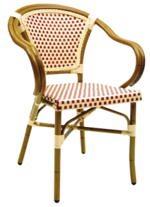 Aluminum Wicker Arm Chair SF260