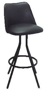 EB305 - Upholstered Swivel Bar Stool