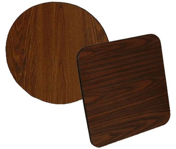 Tabletops - Laminated, Wood Edge and Wood