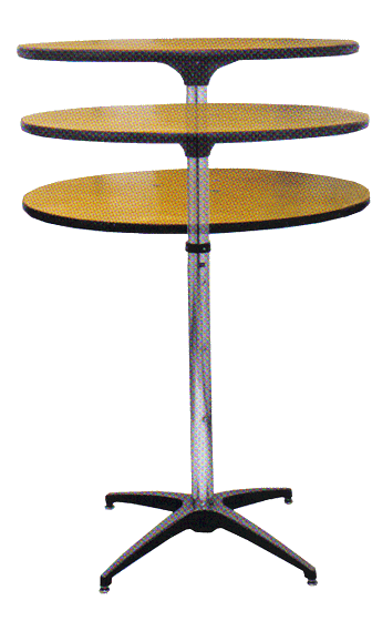 RS67 - Telescopic Pedestal Table